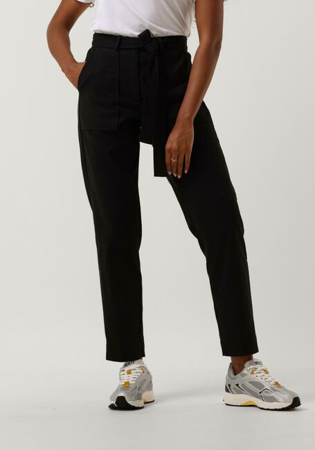 Zwarte SIMPLE Pantalon REAGAN WV-TEN-CO-22-3 - large