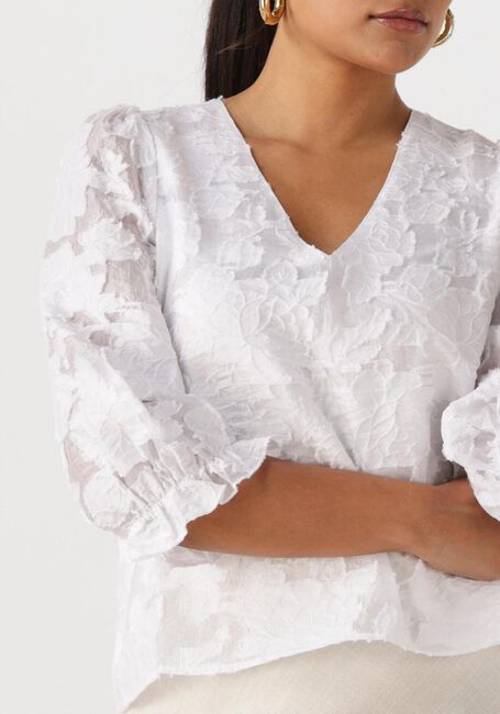 Witte SELECTED FEMME Blouses SLFCATHI-SADIE 3/4 TOP FF - large