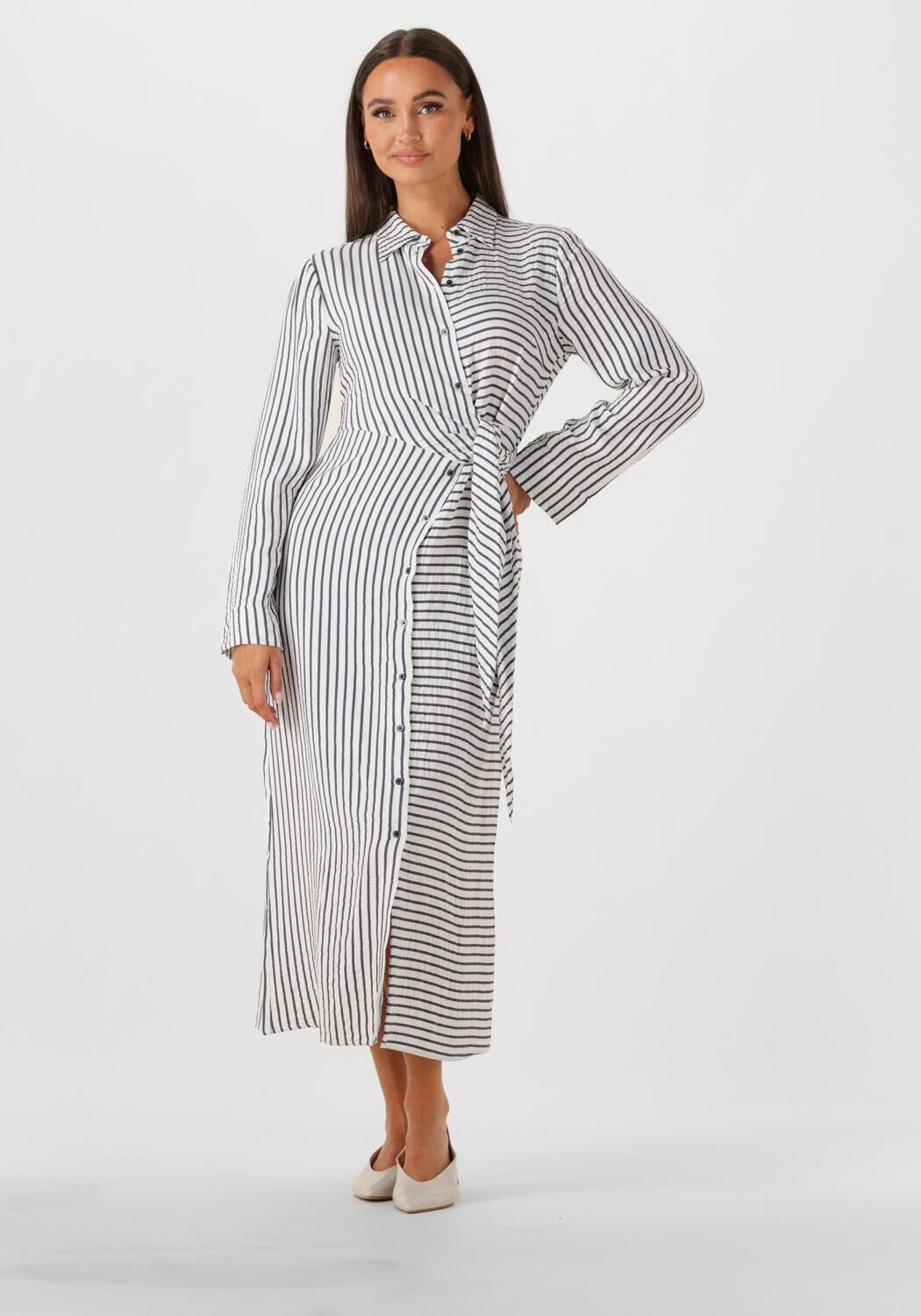 Y.A.S. Dames Jurken Yasicy Long Shirt Dress Wit