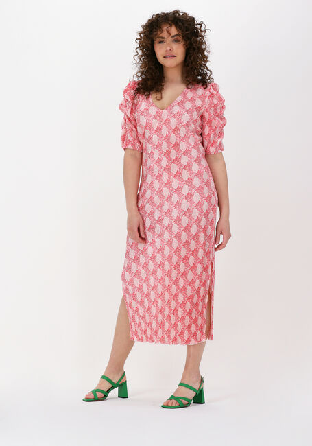 Koraal FREEBIRD Midi jurk GAYLA 1 - large