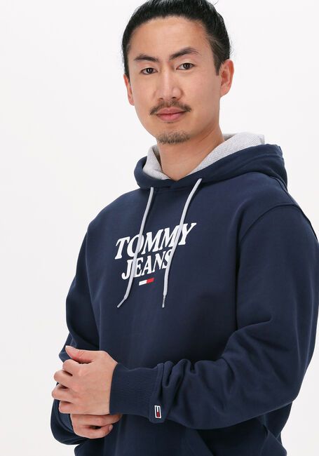 Donkerblauwe TOMMY JEANS Sweater TJM ENTRY HOODIE - large