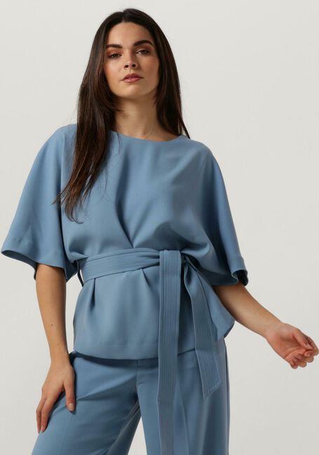 Lichtblauwe MOS MOSH Blouses RIKAS LEIA BLOUSE - large