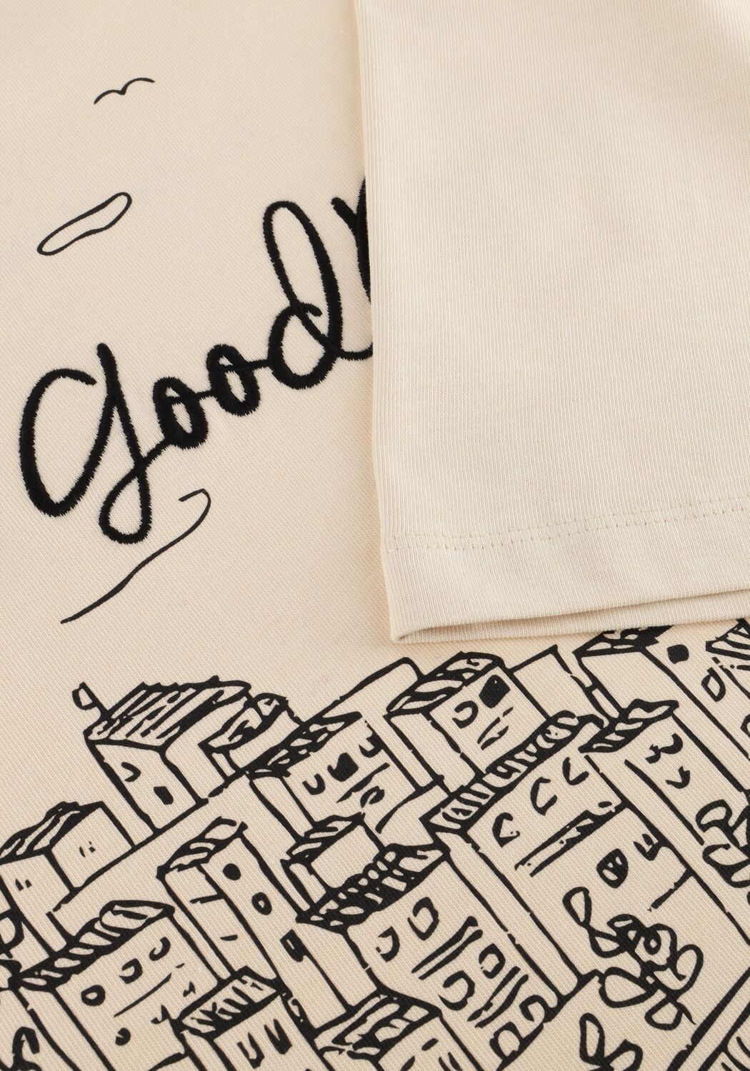 Beige THE GOODPEOPLE T-shirt TCULT - large