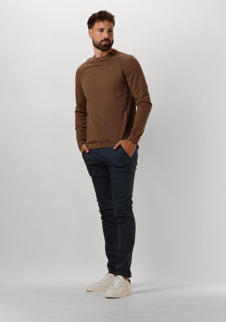 Bruine CAST IRON Trui CREWNECK COTTON HEATHER - large