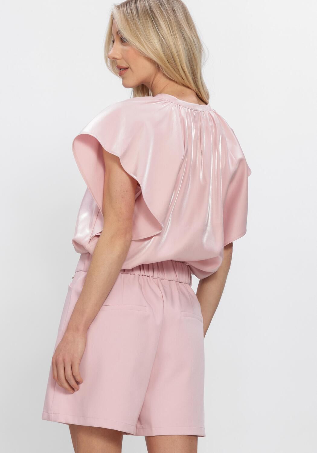 Lichtroze NUKUS Top TAYLOR TOP SHINY - large