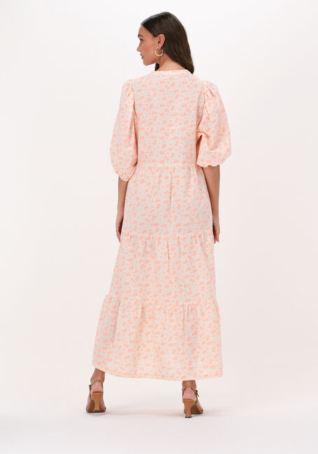 Oranje CO'COUTURE Maxi jurk NEO FLOWER FLOOR DRESS - large