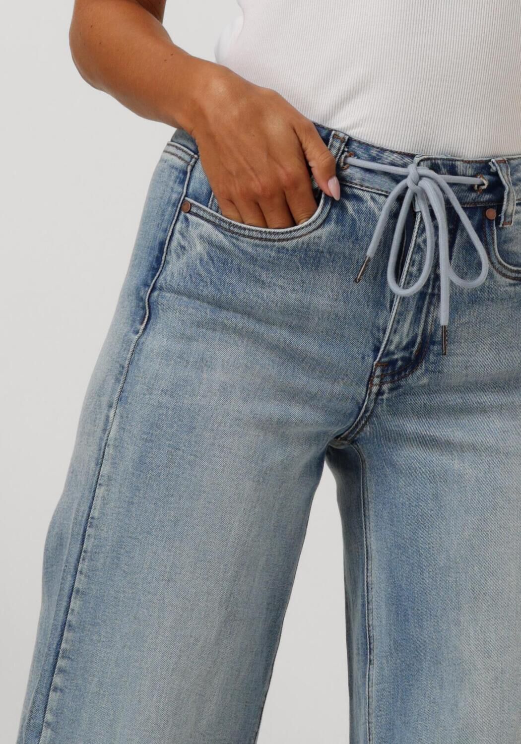 MY ESSENTIAL WARDROBE Dames Broeken Dangomw 144 Xwide Blauw