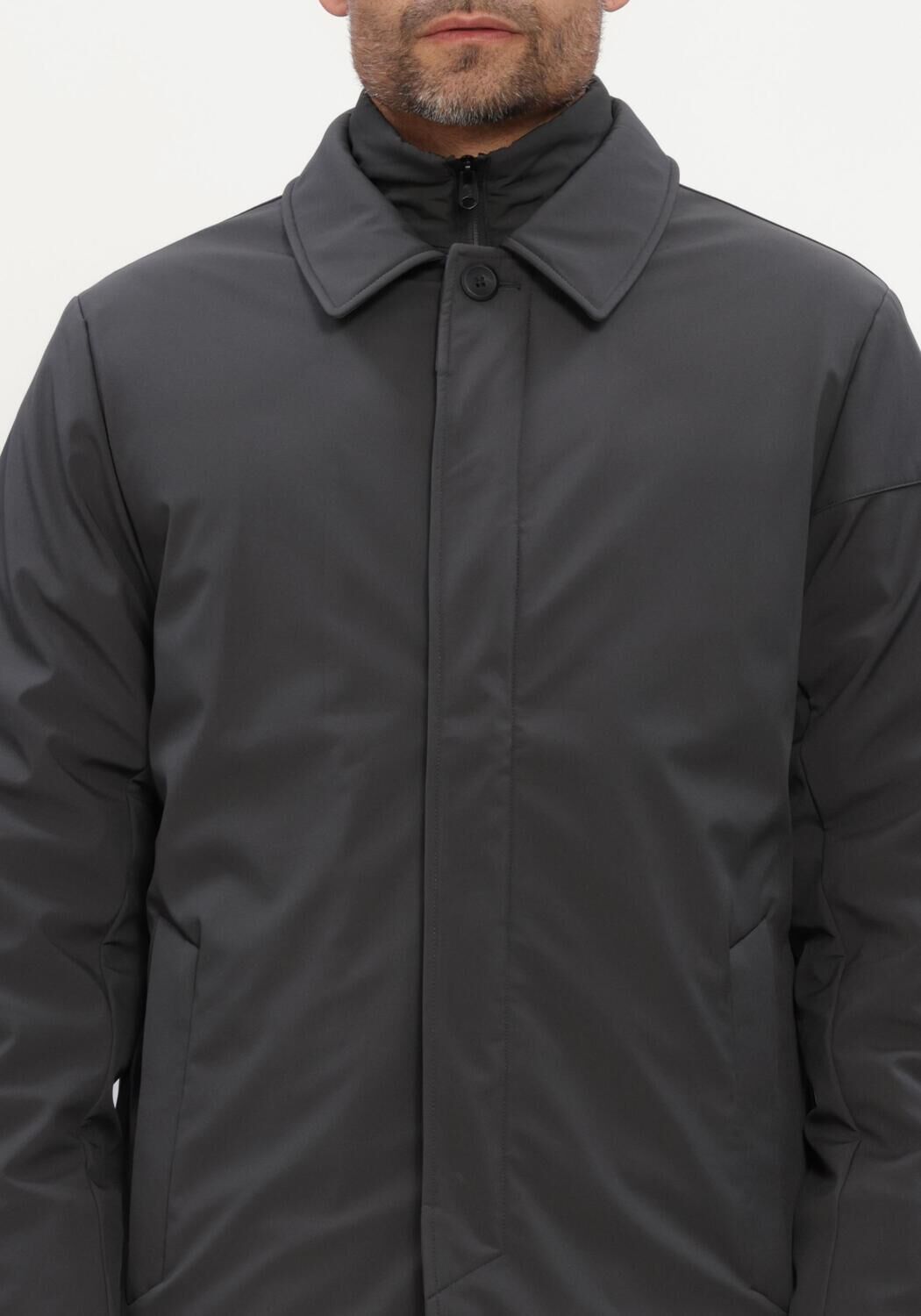 Antraciet CAST IRON Jack LONG JACKET SOFTSHELL 3L - large