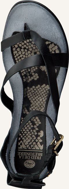 Zwarte FRED DE LA BRETONIERE Platte sandalen 170010111 Zwarte FRED DE LA BRETONIERE Platte sandalen 170010111 - large