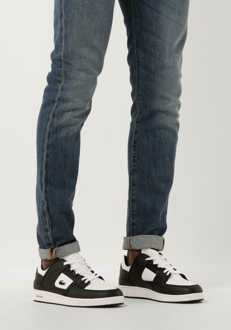 Witte LACOSTE Lage sneakers COURT CAGE - large