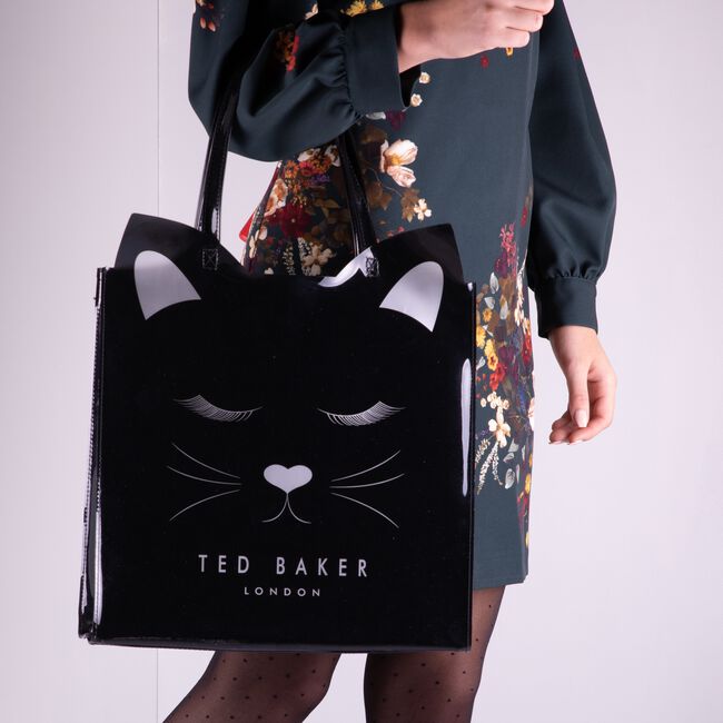 Zwarte TED BAKER Handtas MEOWCON Zwarte TED BAKER Handtas MEOWCON - large