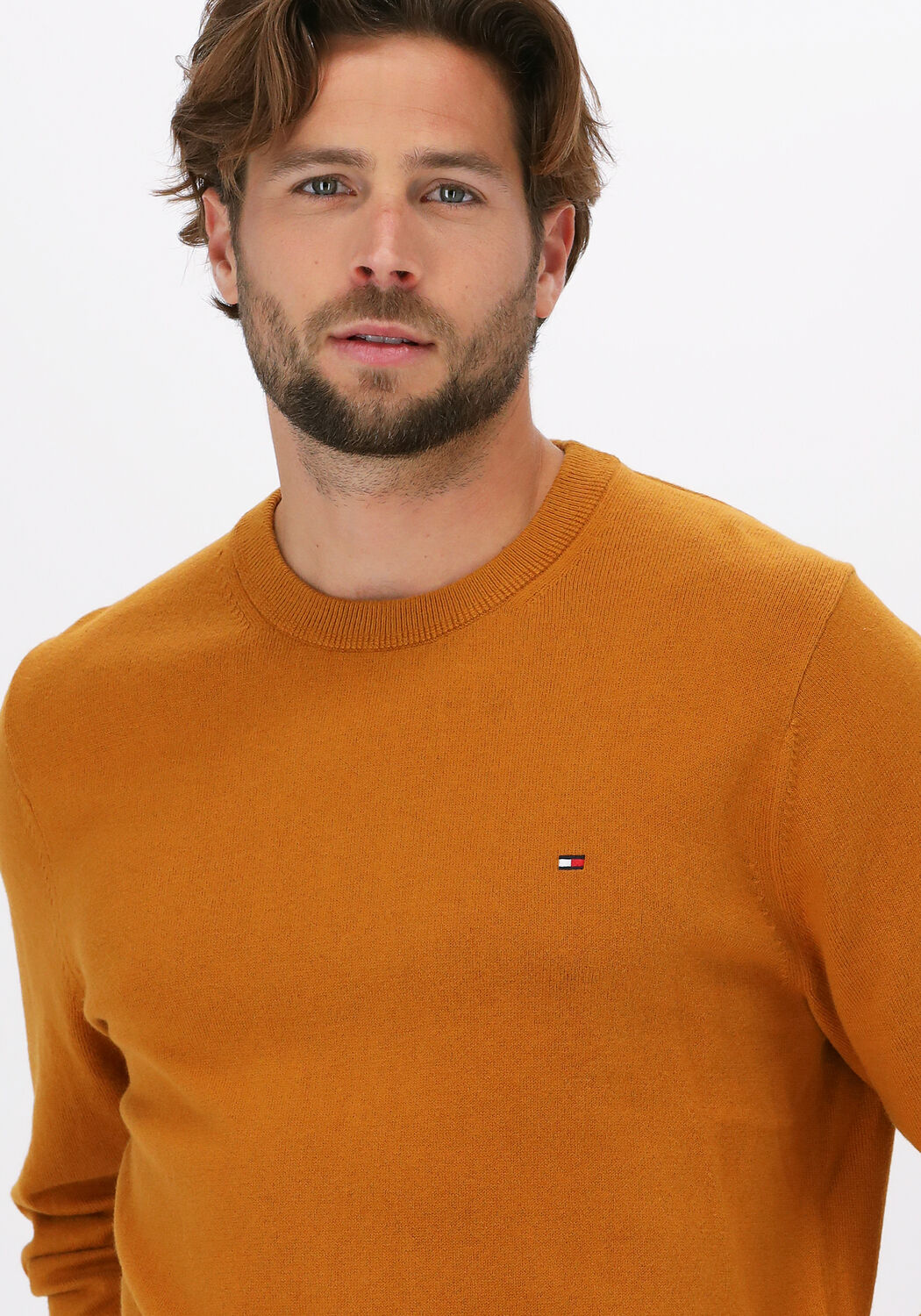 Gele tommy trui clearance