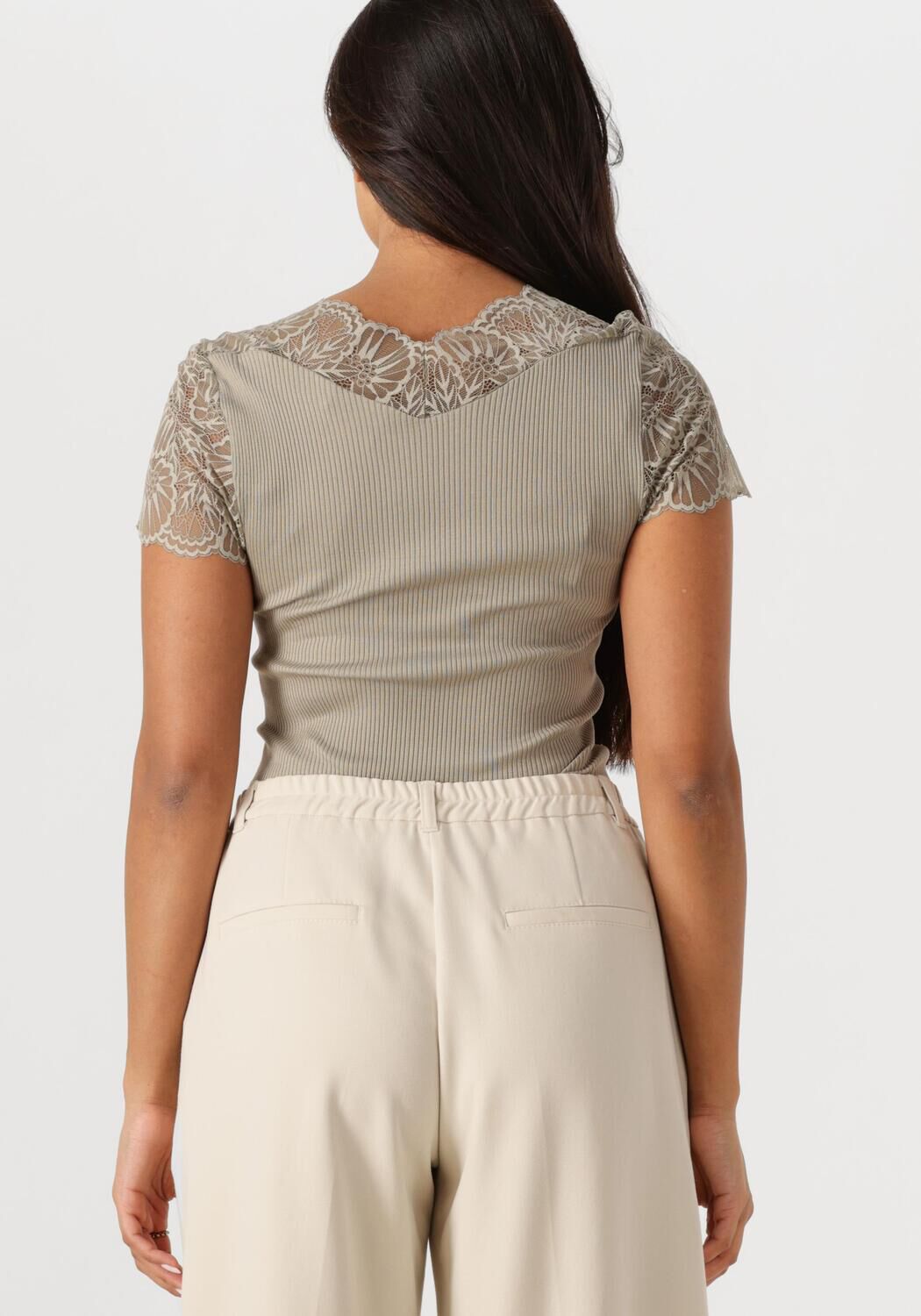 ROSEMUNDE Dames Tops & T-shirts Beatha Capsleeve Groen