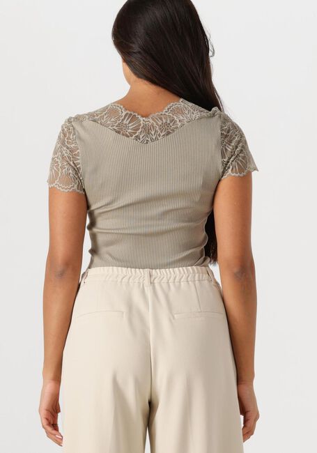 Groene ROSEMUNDE Top BEATHA CAPSLEEVE - large