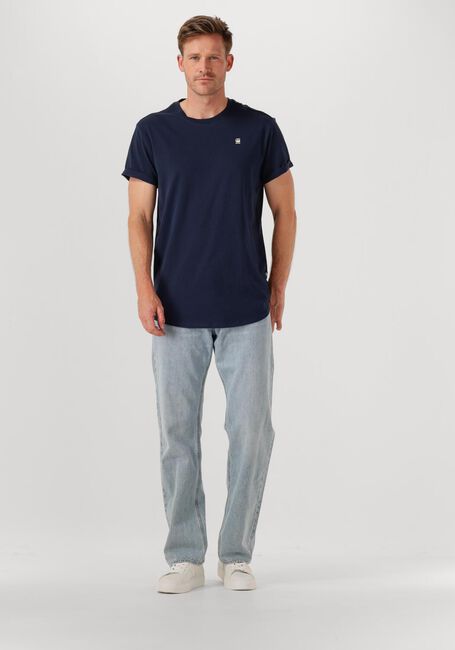 Donkerblauwe G-STAR RAW T-shirt LASH R T S/S Donkerblauwe G-STAR RAW T-shirt LASH R T S/S - large