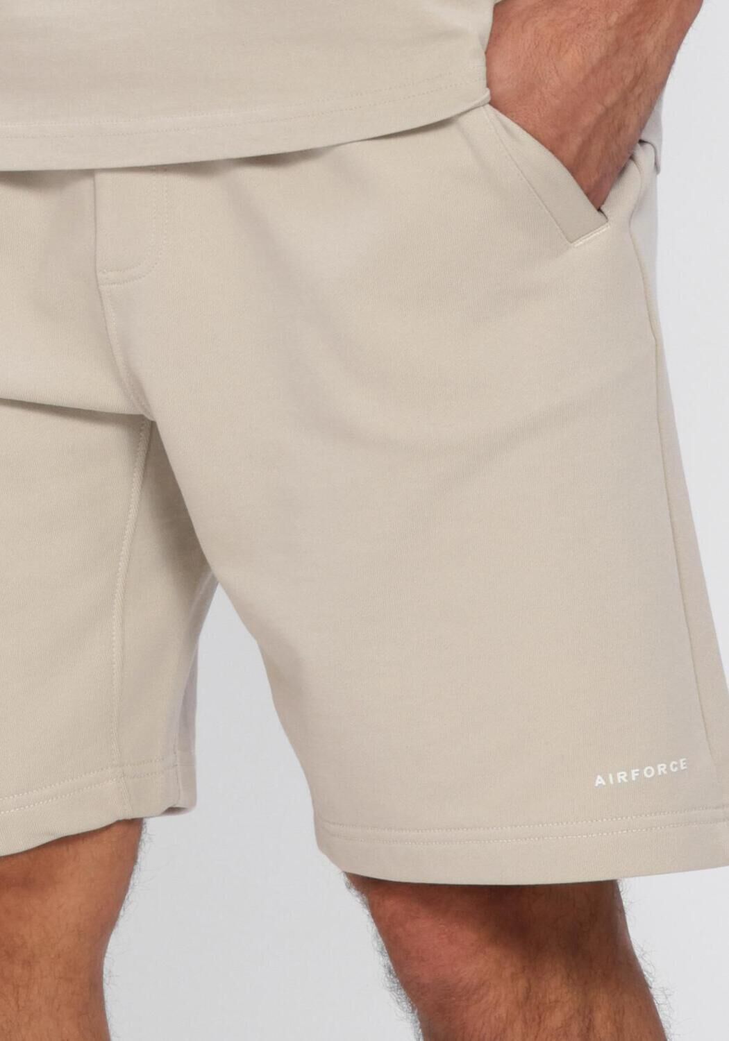Beige AIRFORCE Korte broek BASIC SHORT - large