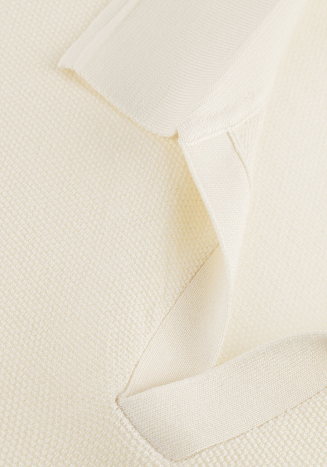 Creme PROFUOMO Polo POLO OPEN COLLAR LUXURY BASIC - large