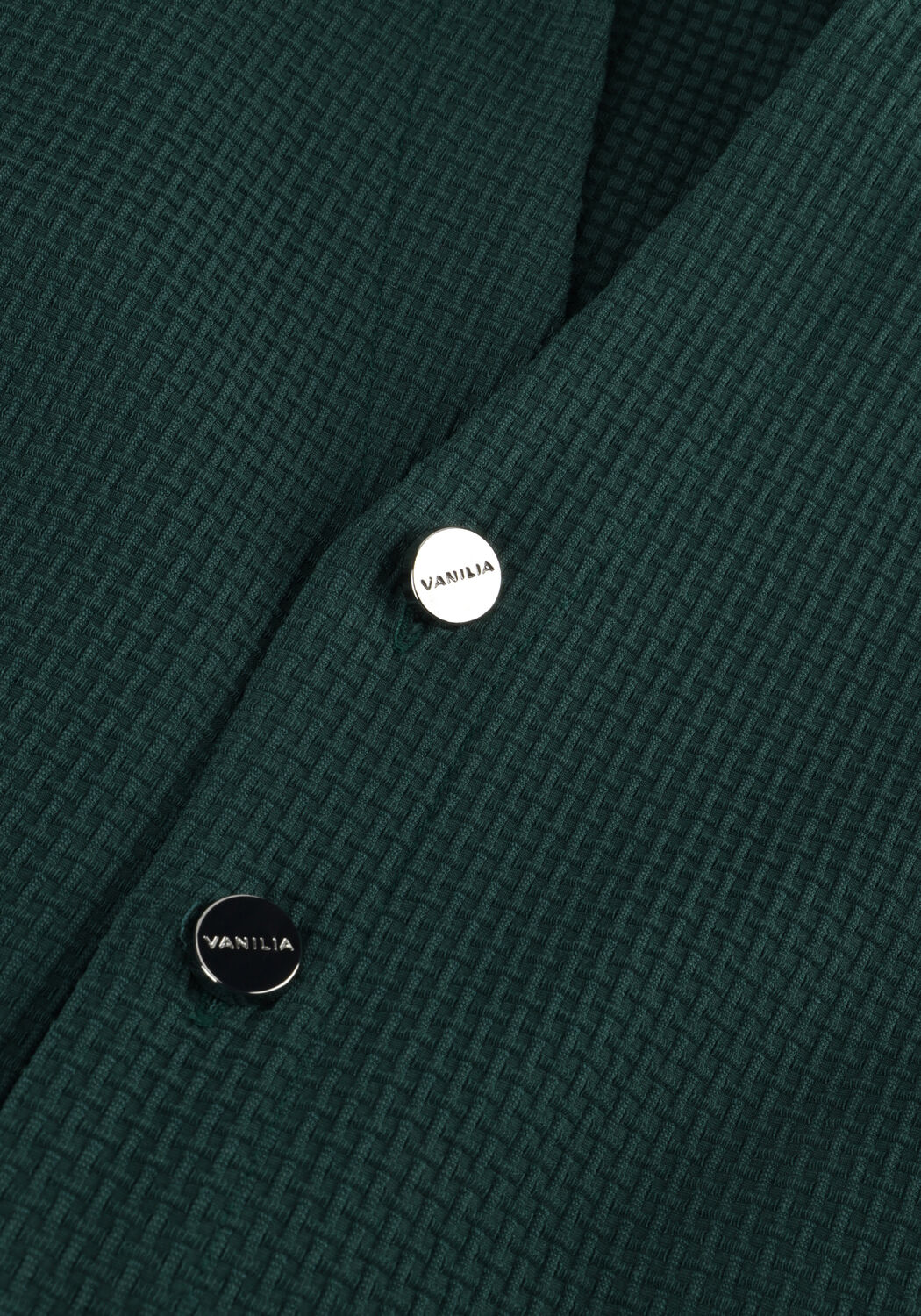 Groene VANILIA Playsuits WAFEL PLAYSUIT - large