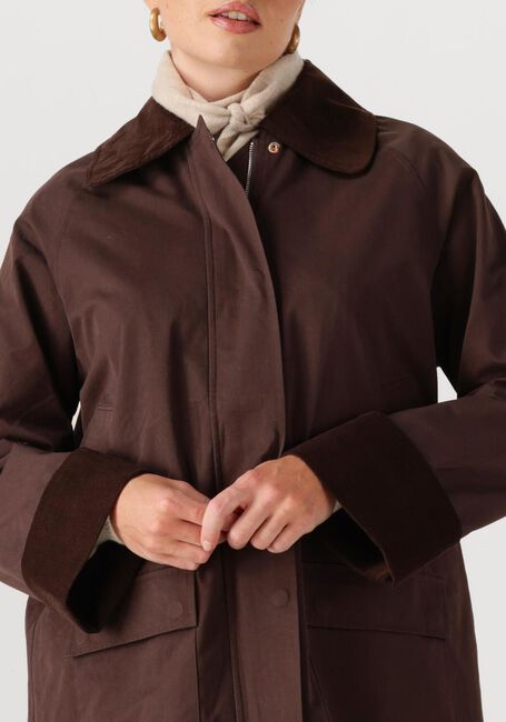 Bruine NEO NOIR Jack ANASTACIA CORD JACKET - large