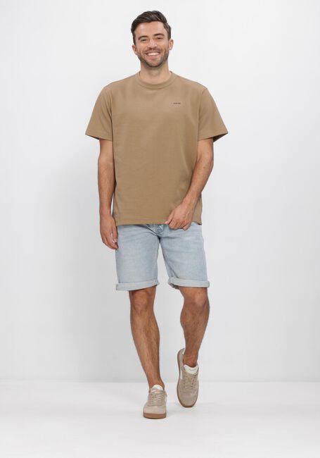 Khaki G-STAR RAW T-shirt TRUE REGULAR STRUCTURED R T - large