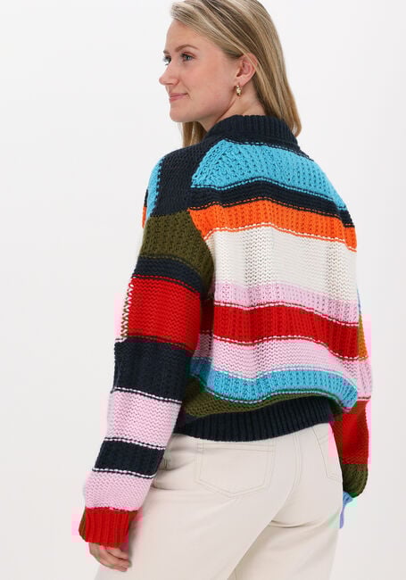 Multi TOMMY JEANS Trui TJW MULTI COLORBLOCK SWEATER - large