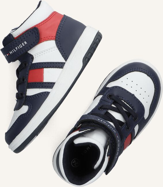 Blauwe TOMMY HILFIGER Hoge sneakers 32477 Blauwe TOMMY HILFIGER Hoge sneakers 32477 - large