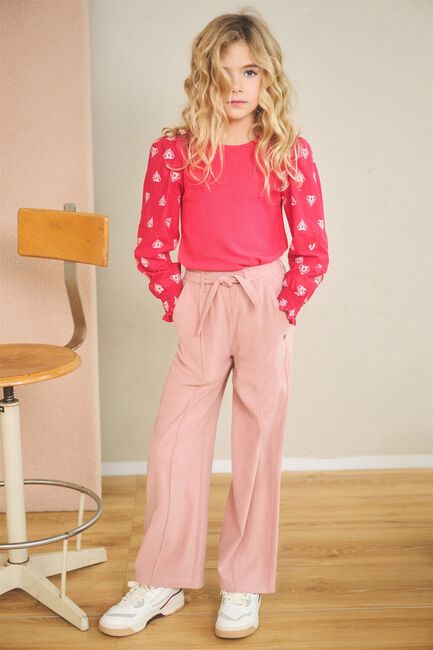Roze NONO Pantalon SAYLA PALAZZO PANTS Roze NONO Pantalon SAYLA PALAZZO PANTS - large