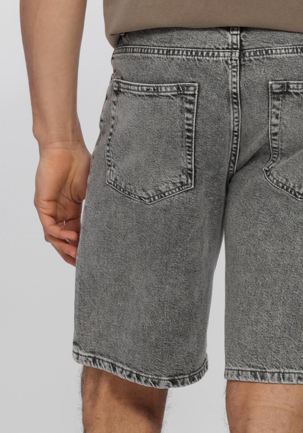 Grijze WOODBIRD Shorts WBLEROY ASH GREY SHORTS - large