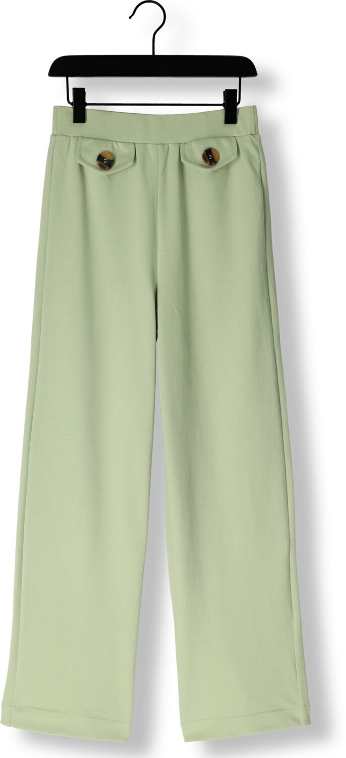 NOBELL Meisjes Broeken Sinua Girls Wide Leg Pants Green Mint