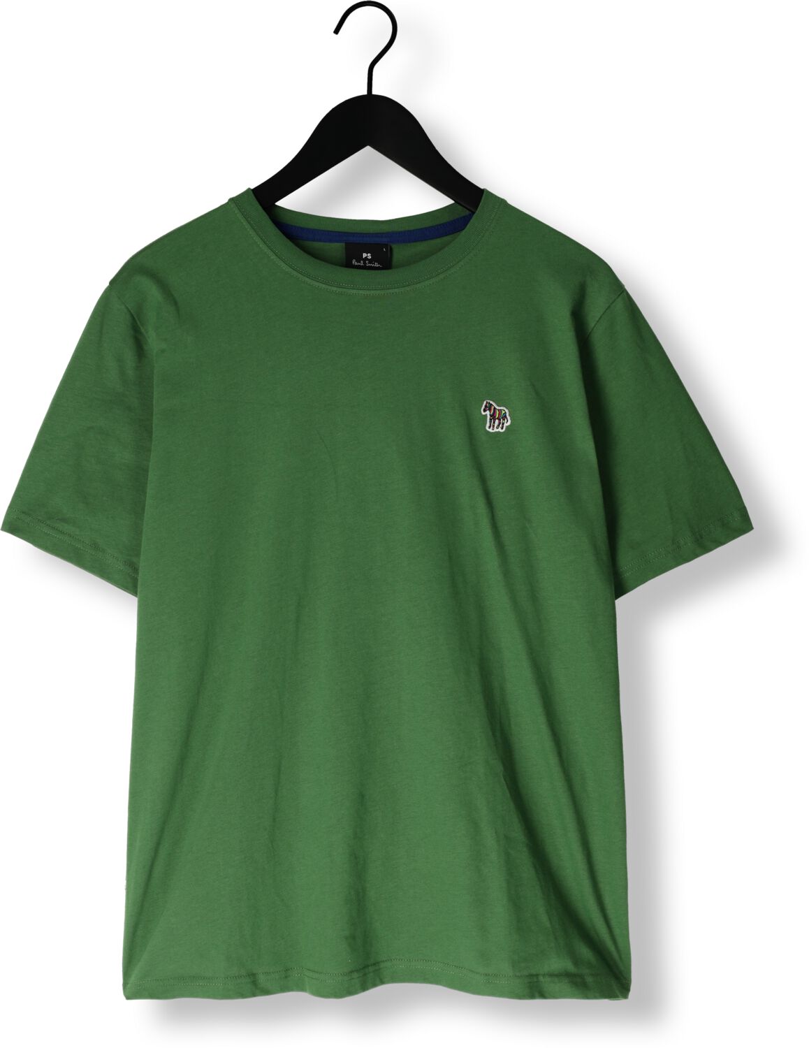 PS PAUL SMITH Heren Polo's & T-shirts Mens Reg Fit T-shirt Zebra Groen