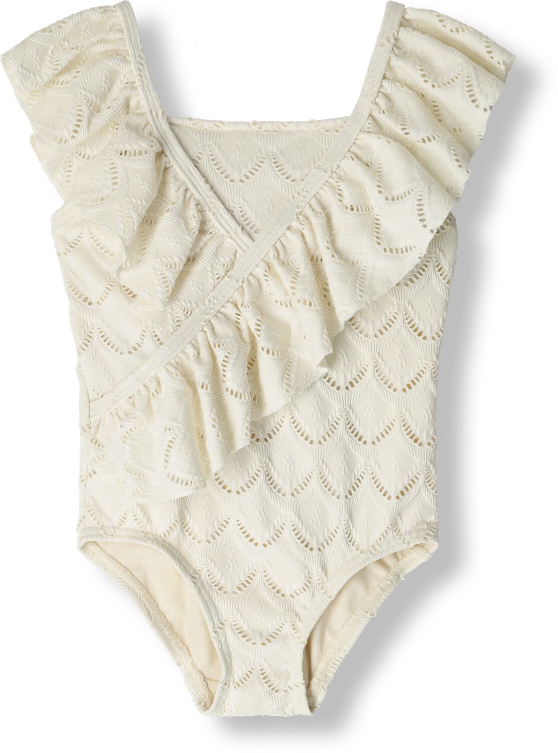 LIL' ATELIER Meisjes Zwemkleding Nmffelony Swimsuit Lil Beige