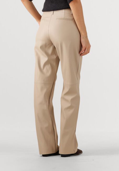 Beige KNIT-TED Wijde broek NAOMI PANT - large