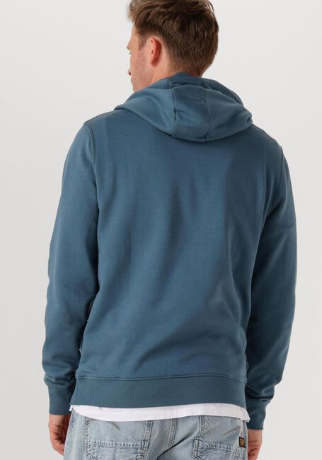 Blauwe LYLE & SCOTT Trui PULLOVER HOODIE - large