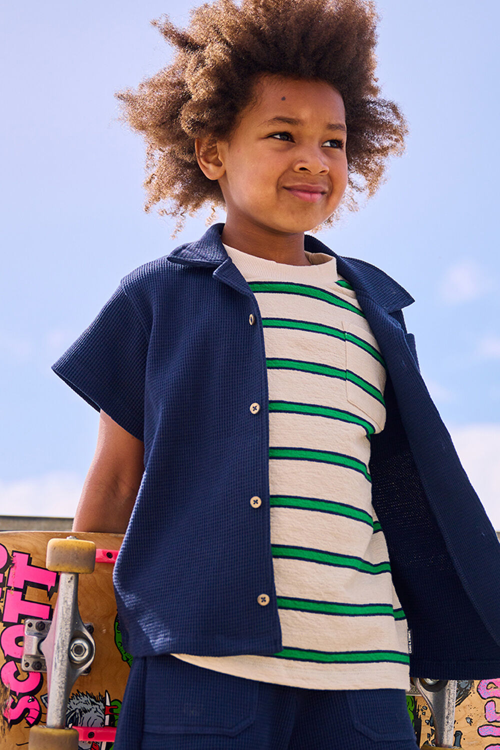 TUMBLE 'N DRY Jongens Polo's & T-shirts La Cote Groen