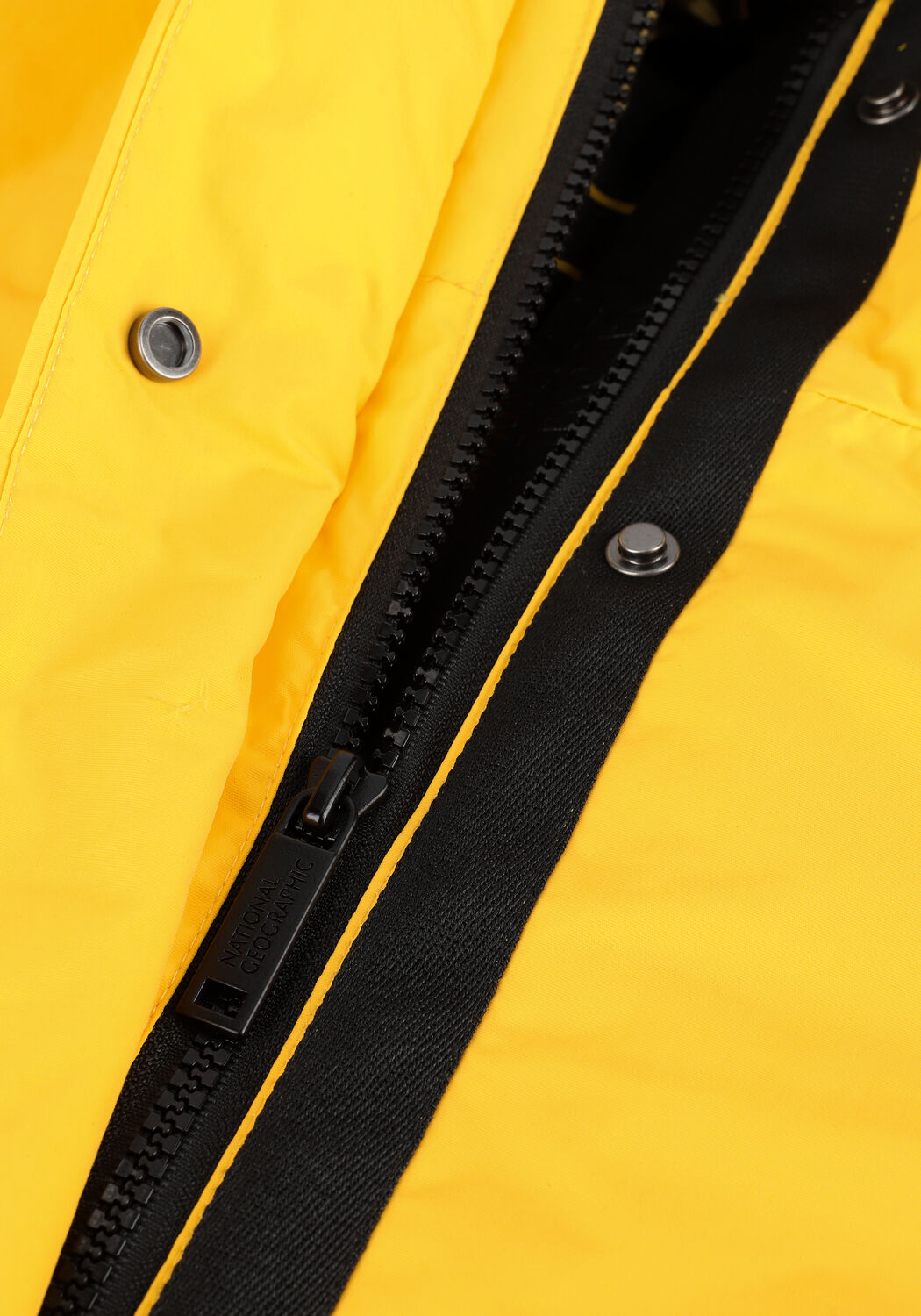 Gele NATIONAL GEOGRAPHIC Parka's HOODED COAT WOMEN - large