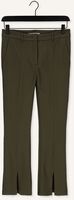 Groene SUMMUM Flared broek TROUSERS PUNTO MILANO Groene SUMMUM Flared broek TROUSERS PUNTO MILANO - medium