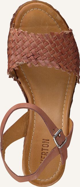 Cognac VERTON Platte sandalen 52102 Cognac VERTON Platte sandalen 52102 - large