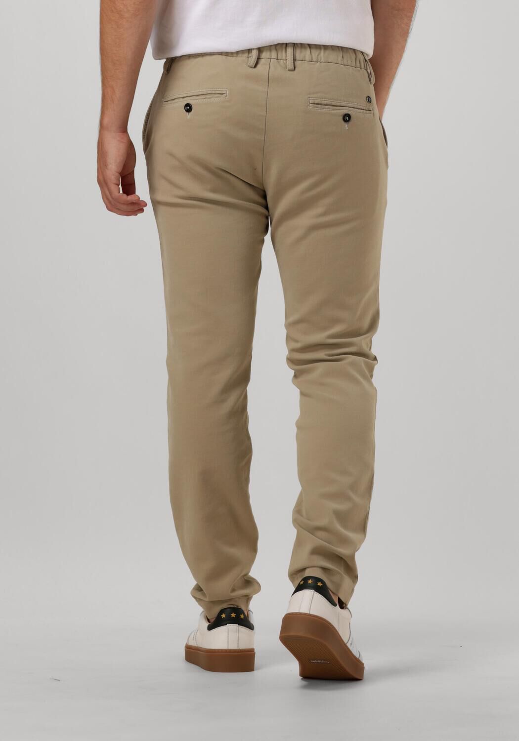 ALBERTO Heren Broeken 3037 1206 Beige