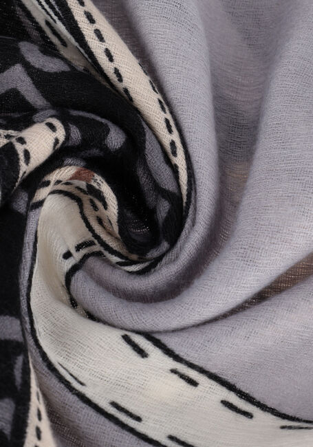 Zwarte LIU JO Sjaal BELTS SCARF - large