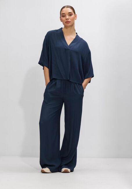 Blauwe BY-BAR Tops & T-shirts OWEN VISCOSE BLOUSE - large