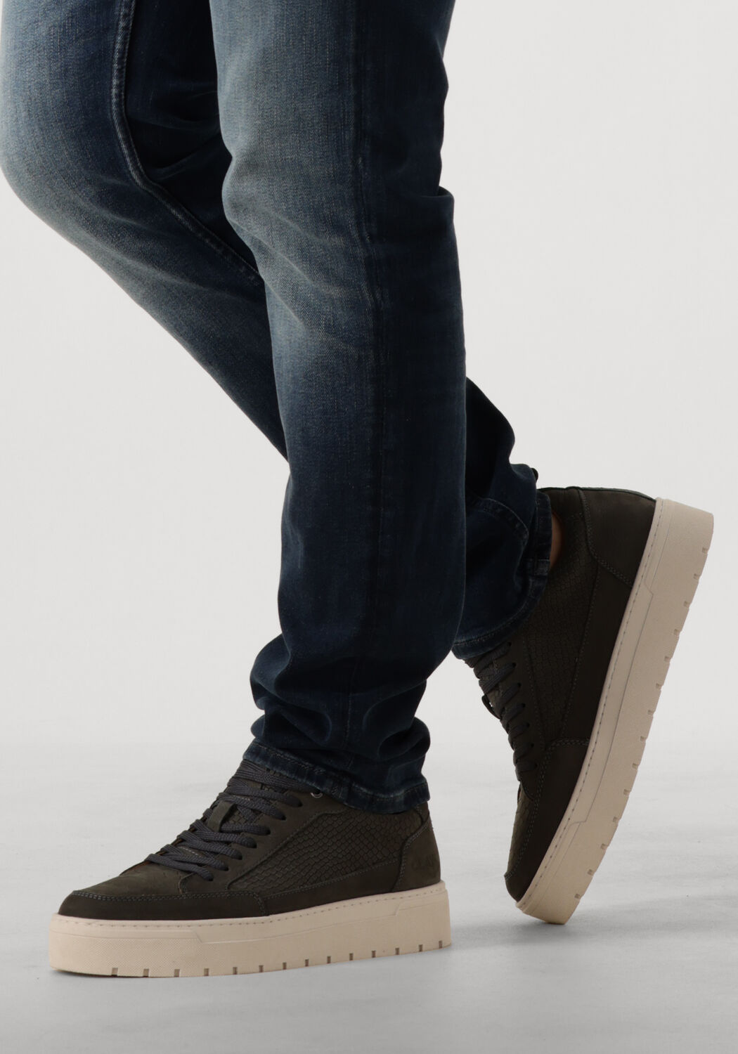 Grijze CLAY Lage sneakers LPIVAR - large