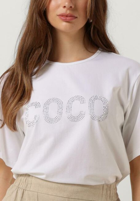 Witte CO'COUTURE T-shirt COCO STONE TEE - large