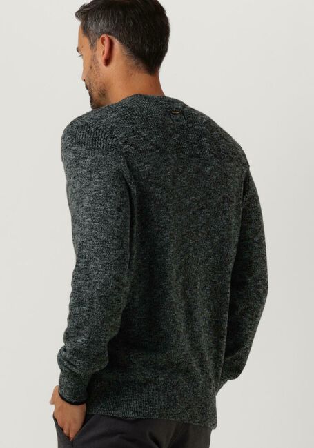 Groene PME LEGEND Trui R-NECK COTTON MOULINE - large