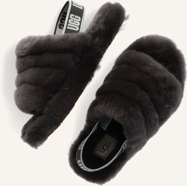 Grijze UGG Pantoffels FLUFF YEAH SLIDE Grijze UGG Pantoffels FLUFF YEAH SLIDE - large