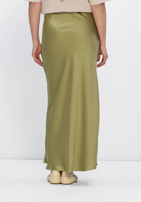 Olijf NEO NOIR Maxirok VICKY HEAVY SATEEN SKIRT - large