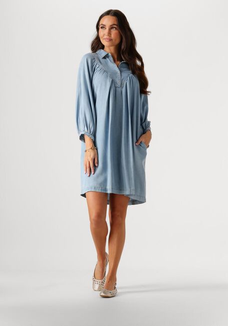 Blauwe BEAUMONT Mini jurk KATHY DRESS - large