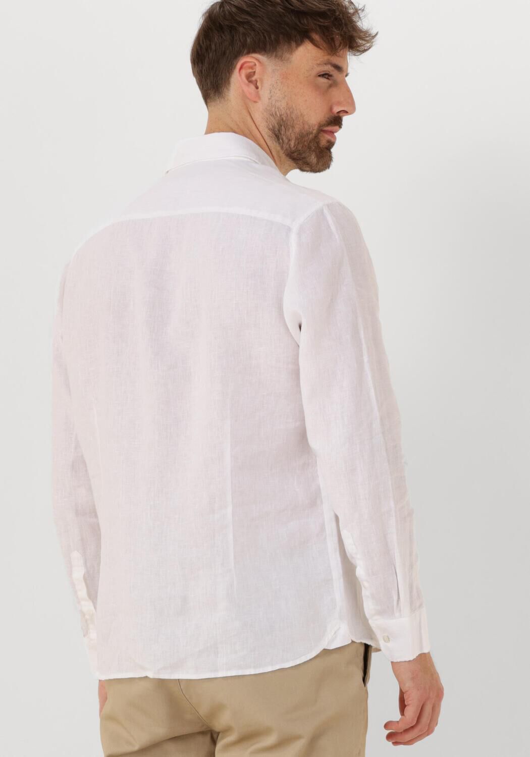 DSTREZZED Heren Overhemden Jagger Shirt Wit
