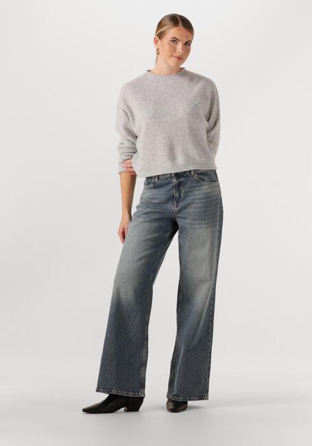 Blauwe MOS MOSH Wide jeans MMDARA MAI JEANS - large