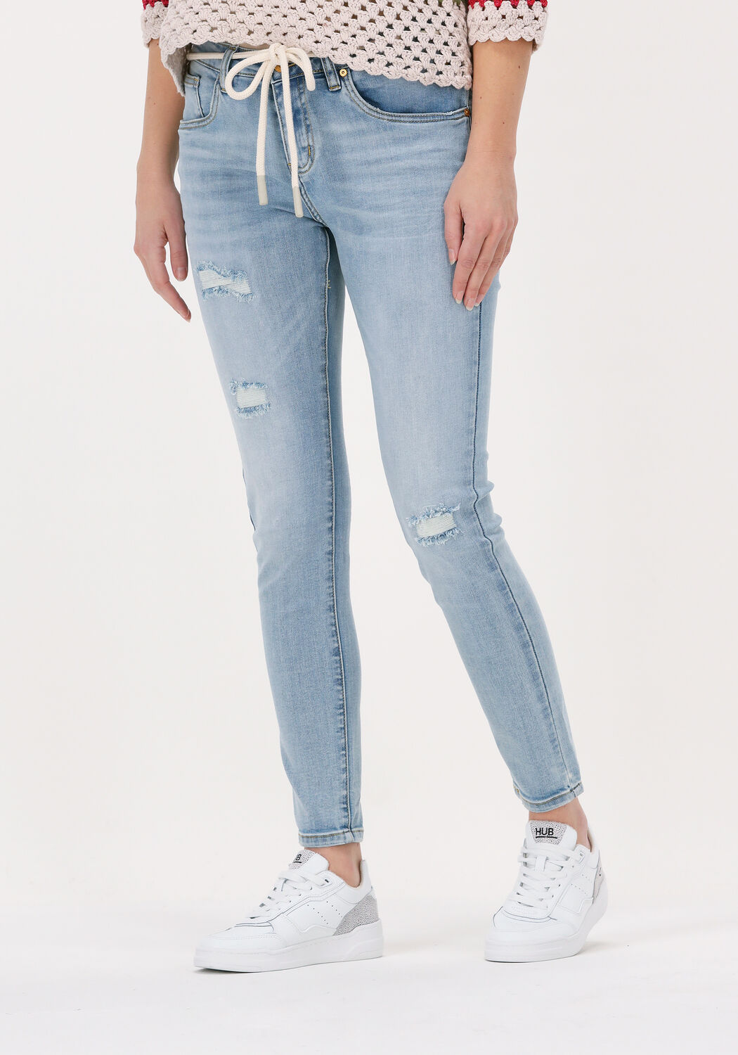 Blauwe CIRCLE OF TRUST Skinny jeans 