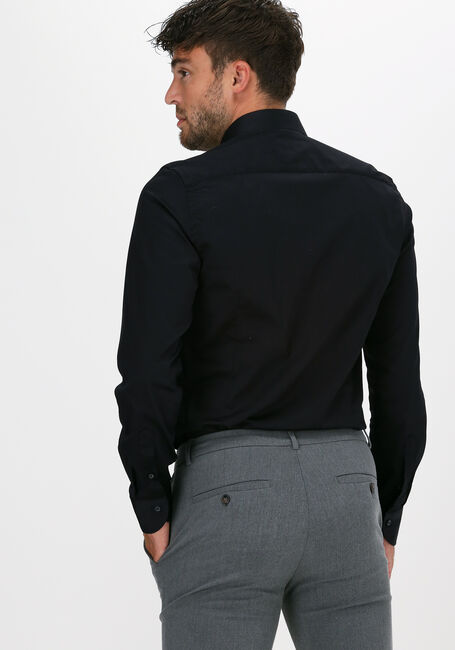 Zwarte PORTO MILANO Klassiek overhemd MILANO - large